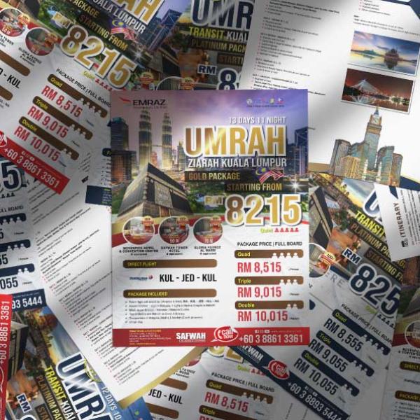 Umrah Package Flyers
